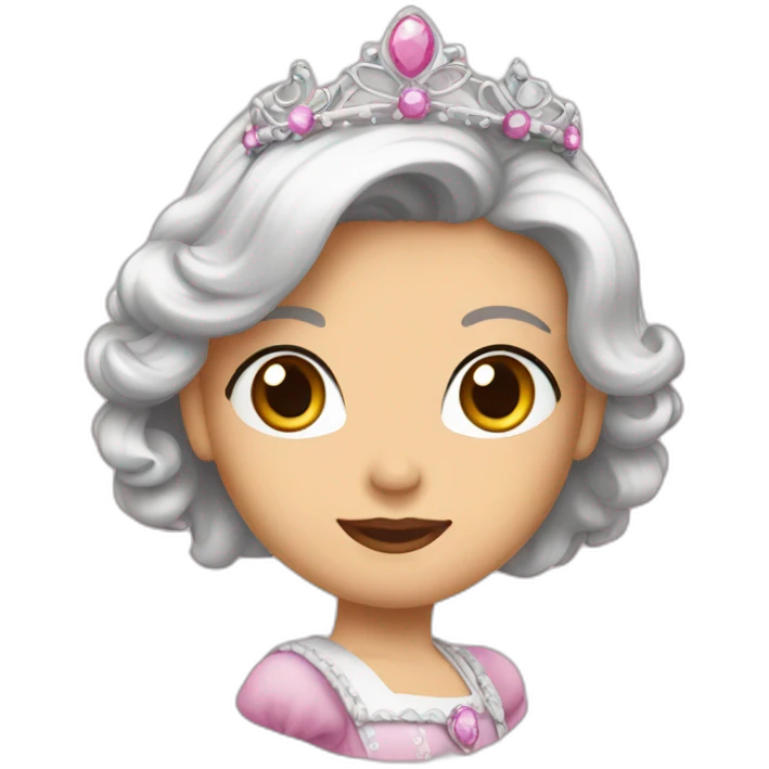 Dais un princesse entière emoji