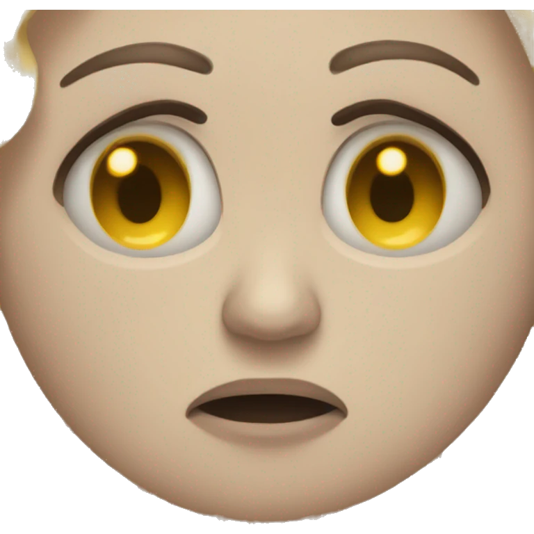 sad face is melting emoji