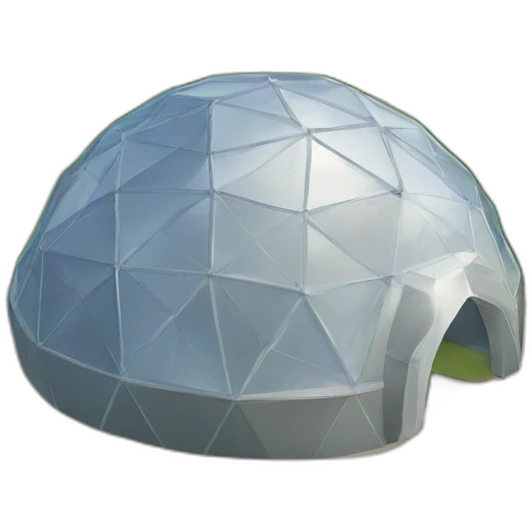 Geodesic dome emoji