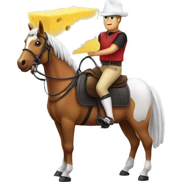 sponge on a horse  emoji