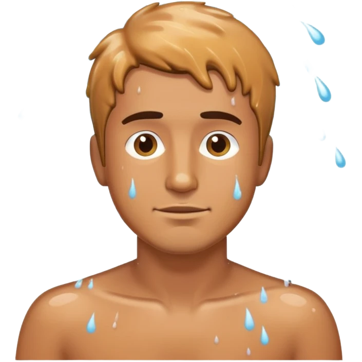 man taking a shower  emoji