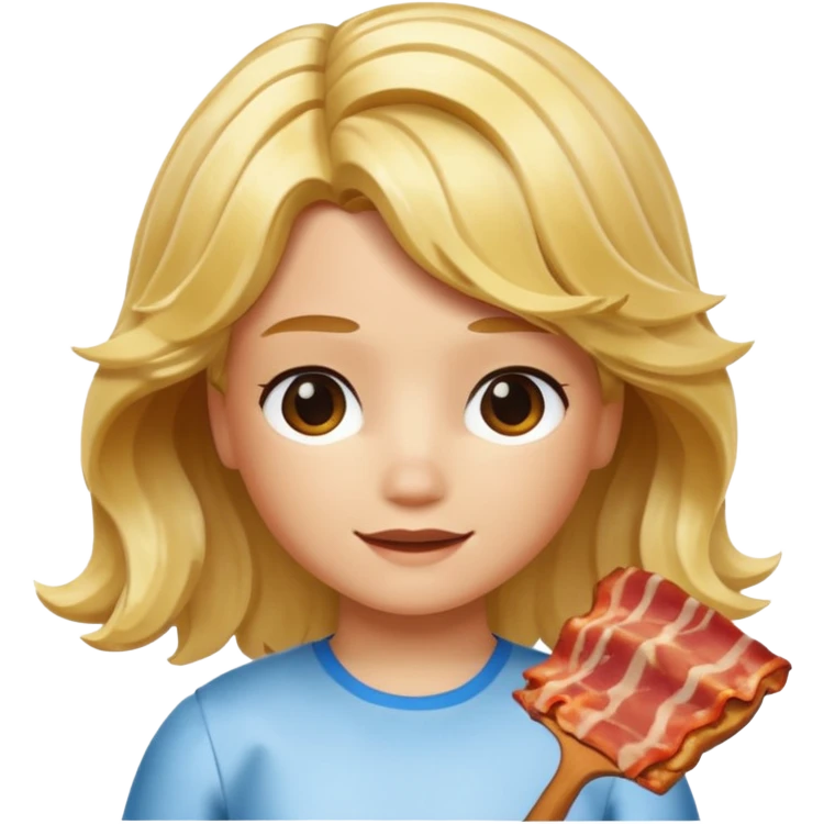 hair bacon roblox emoji