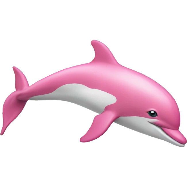 pink dolphin emoji