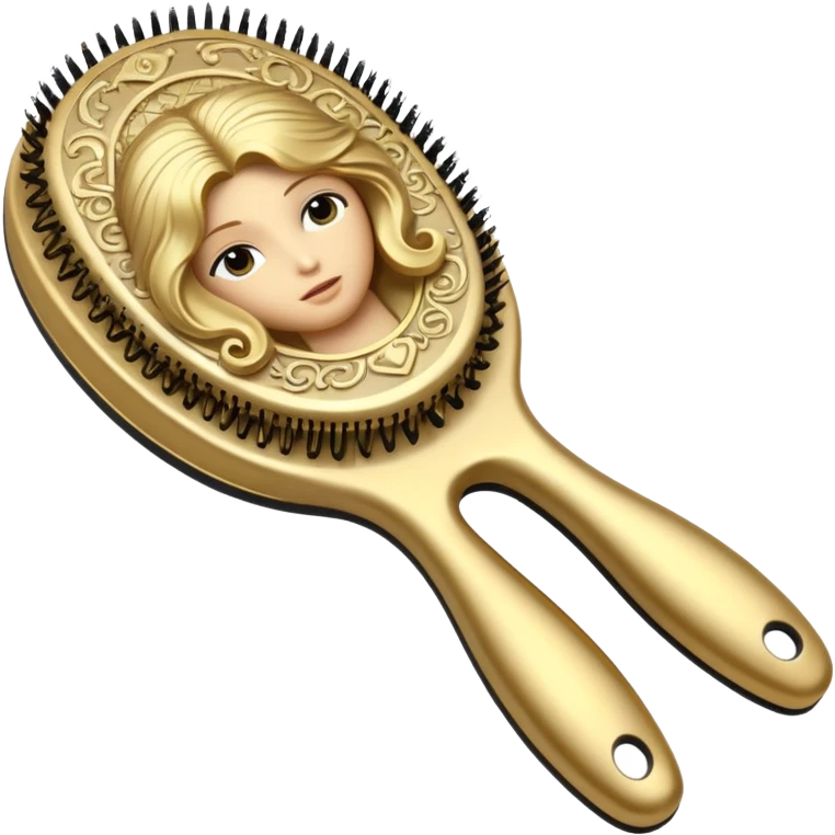 horoscope hairbrush emoji