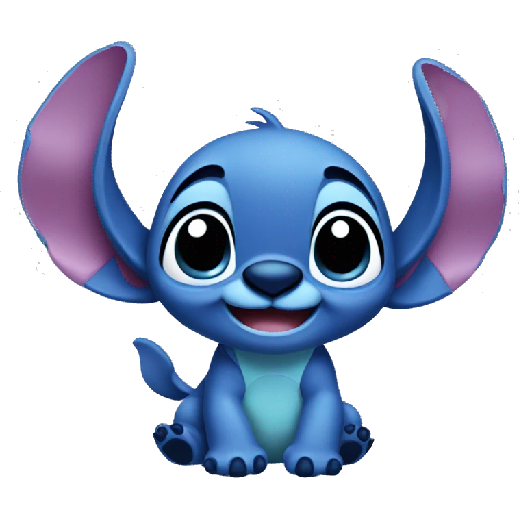 Cute stitch  emoji