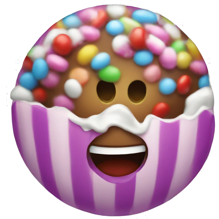 Christmas candy  emoji
