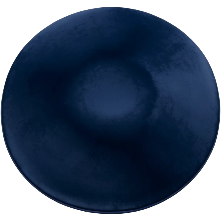 traditional Jewish kippah, simple and round, viewed from above emoji