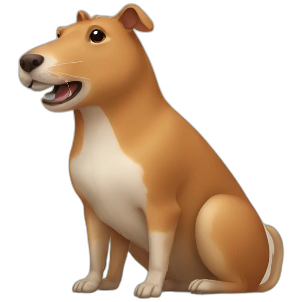 dog and capybara emoji