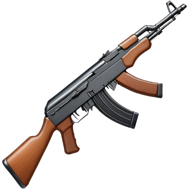 AK-47 assault rifle emoji