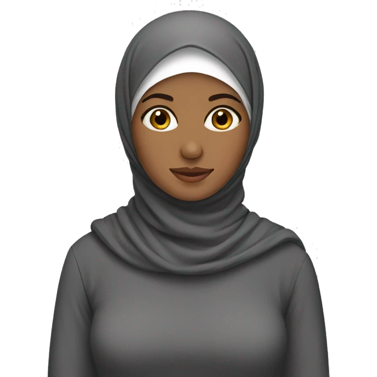 Muslim woman with hijab emoji