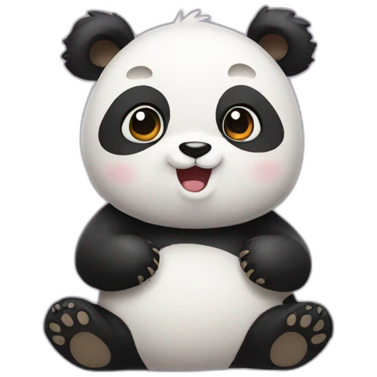panda hehua emoji