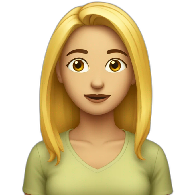 Cara amarilla riendose emoji