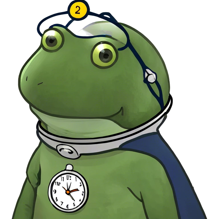 Time passing in space emoji
