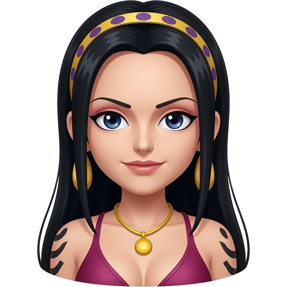One Piece Boa Hancock emoji