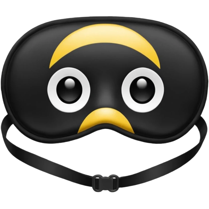sleep mask emoji
