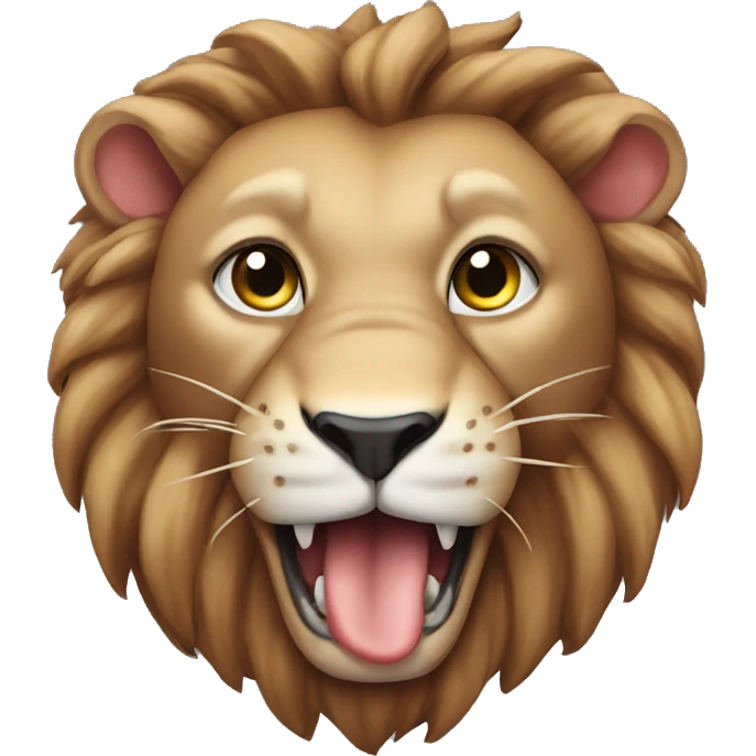 meat-eating lion   emoji