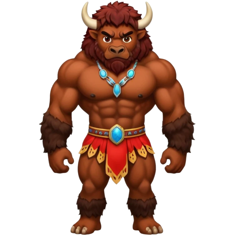 red buffalo  emoji