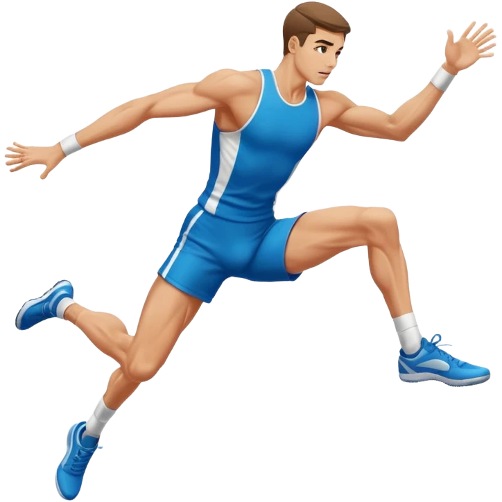high jump  emoji