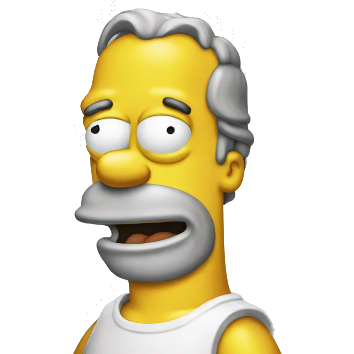 Homer simpson emoji