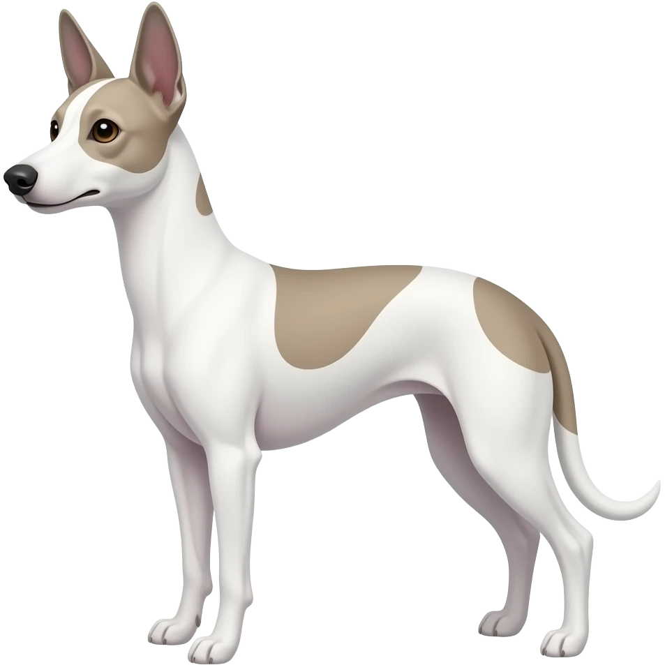 perra galga blanca emoji