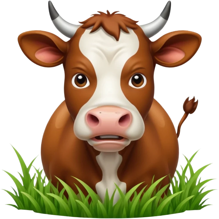 cow mad emoji