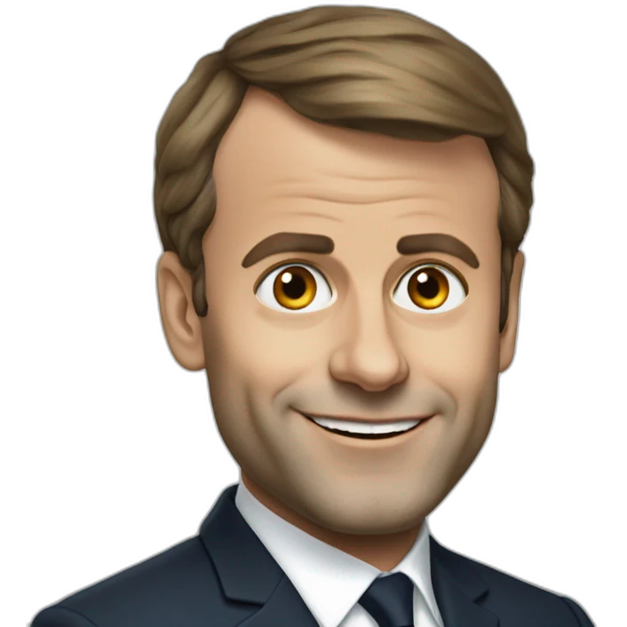Emanuel Macron emoji