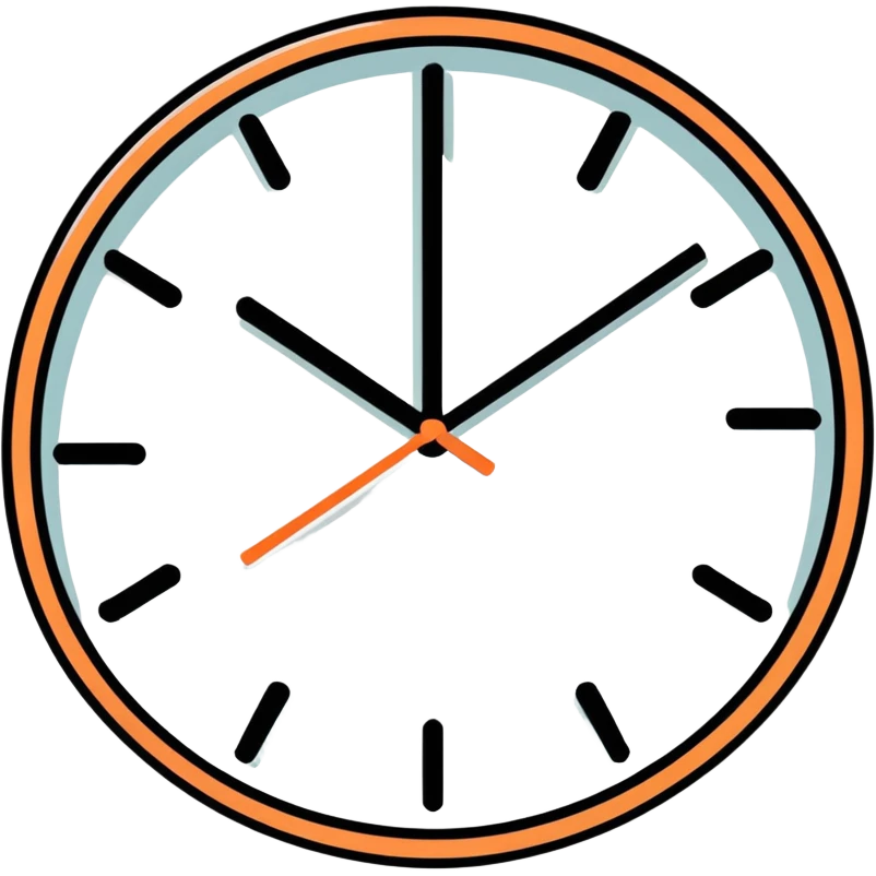 Clock it emoji