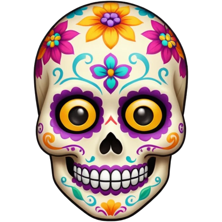 Día de muertos emoji
