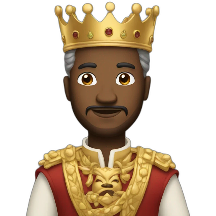 king with belly emoji