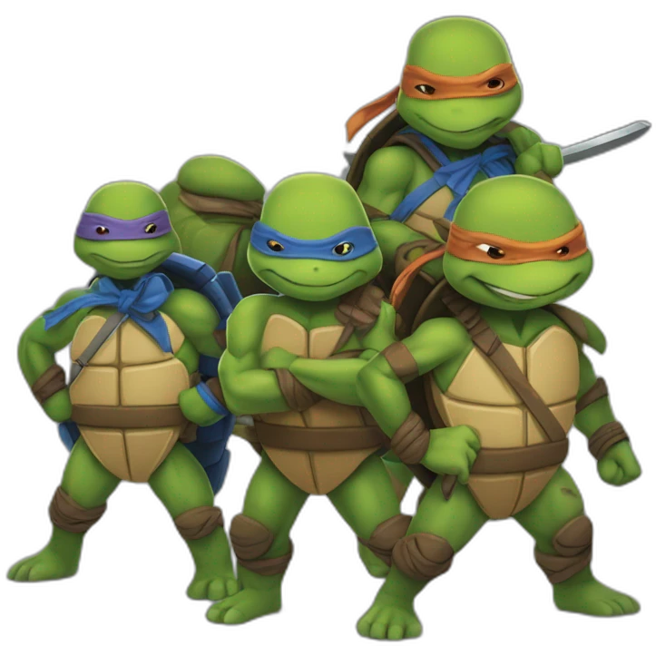 Teenage Mutant Ninja Turtles emoji