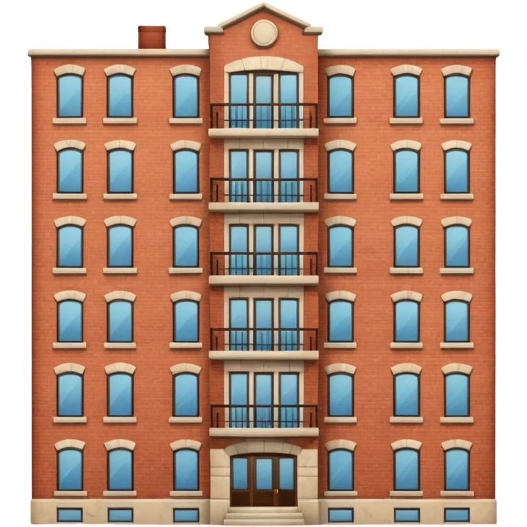 apartment building emoji