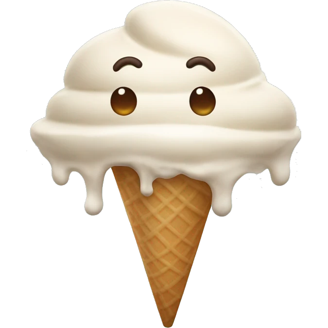 Ice cream ￼ emoji
