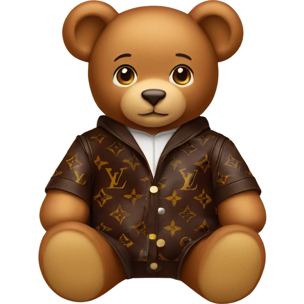 Louis Vuitton Teddy emoji