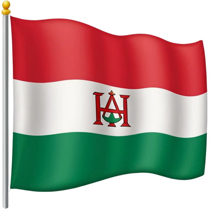 Un emoji de la bandera de la comunidad autónoma de Andalucia del este estilo 🇪🇸 emoji