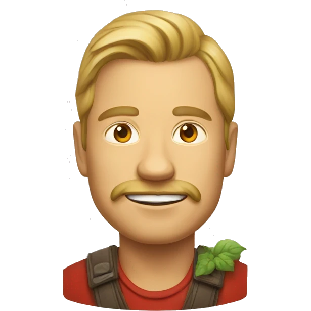 Röd dalahäst emoji