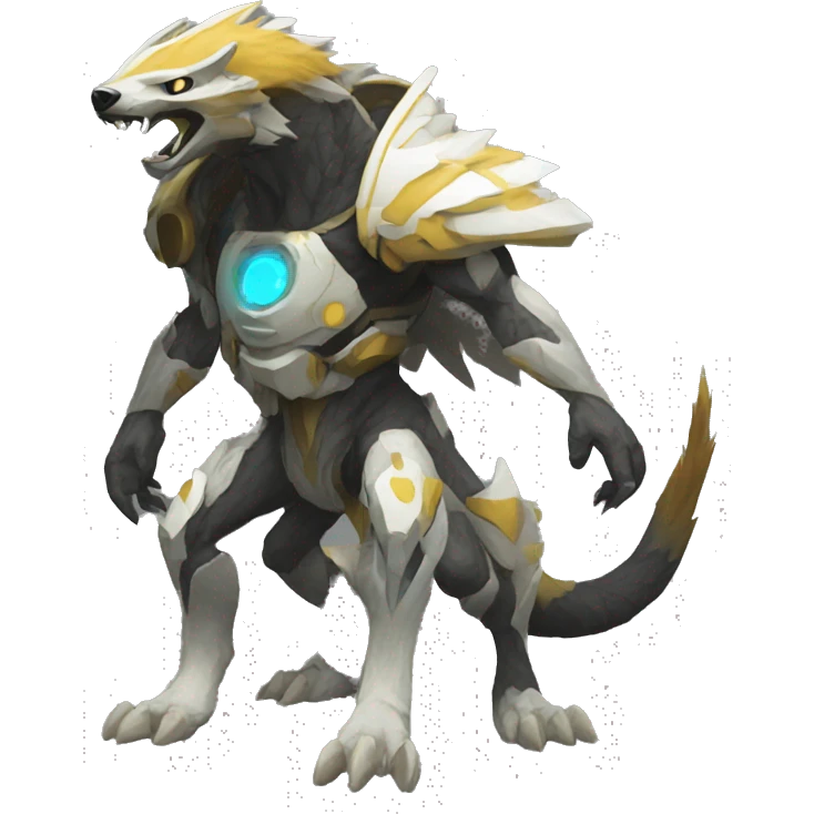 Protogen full body emoji