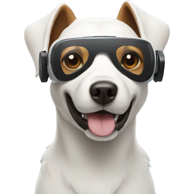vr dog emoji
