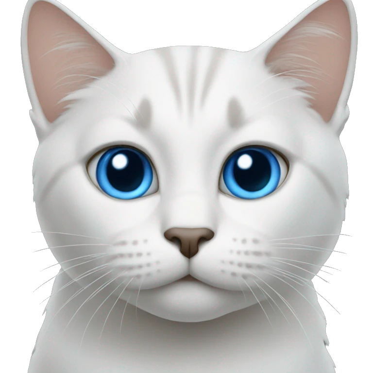 cat with blue eyes emoji