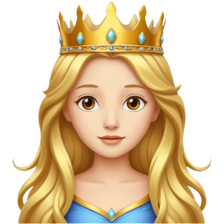 Beautiful princess  emoji