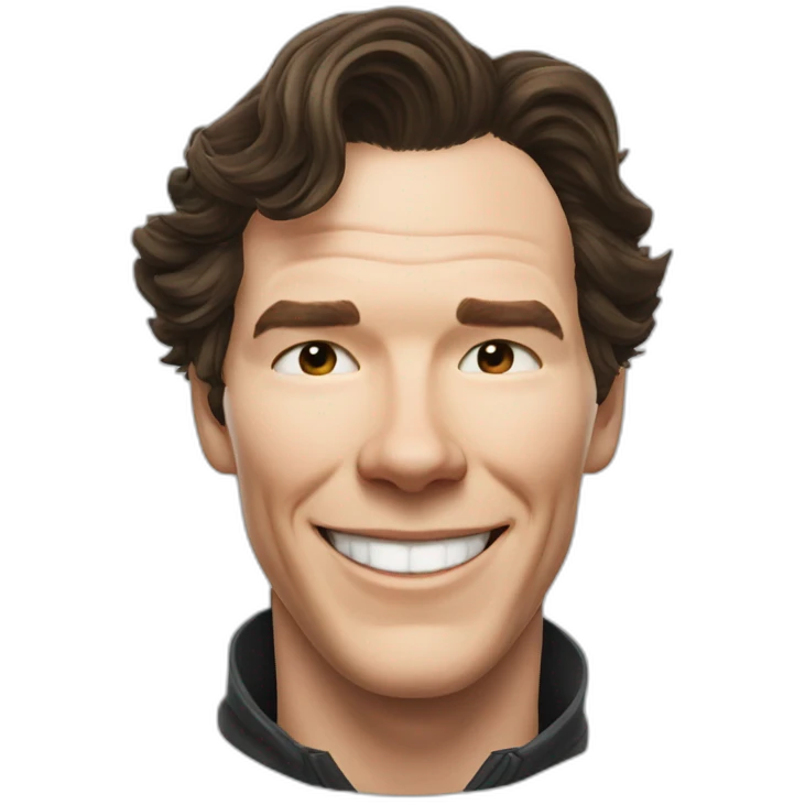 benedict cumberbatch smile emoji