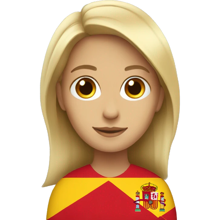 Spain flag colors on star emoji