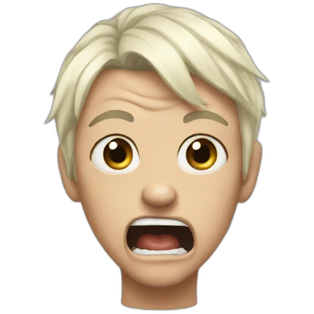 Mad Crybaby emoji