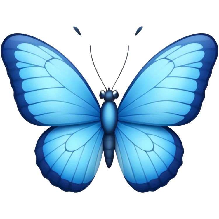 blue butterfly 💙🦋 emoji
