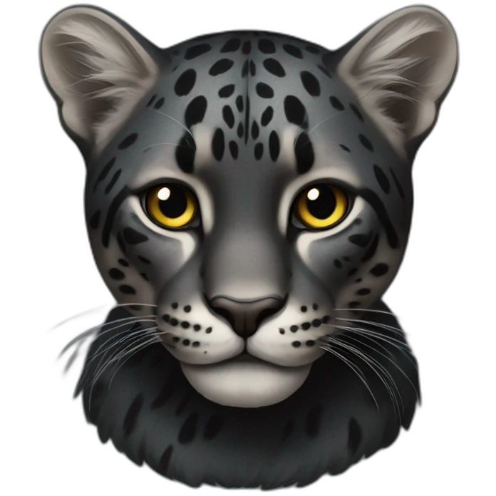 Panthère noire emoji