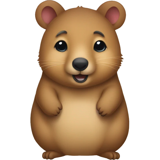 Quokka with love emoji