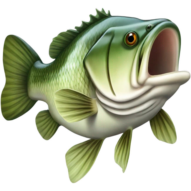 Bass fish emoji