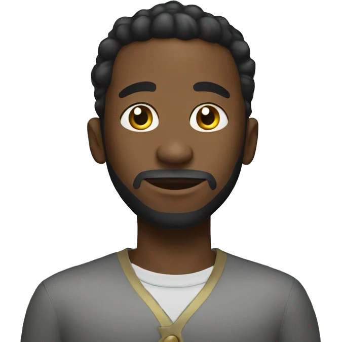 A black man in a mansion  emoji