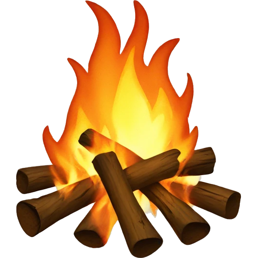 Bonfire emoji