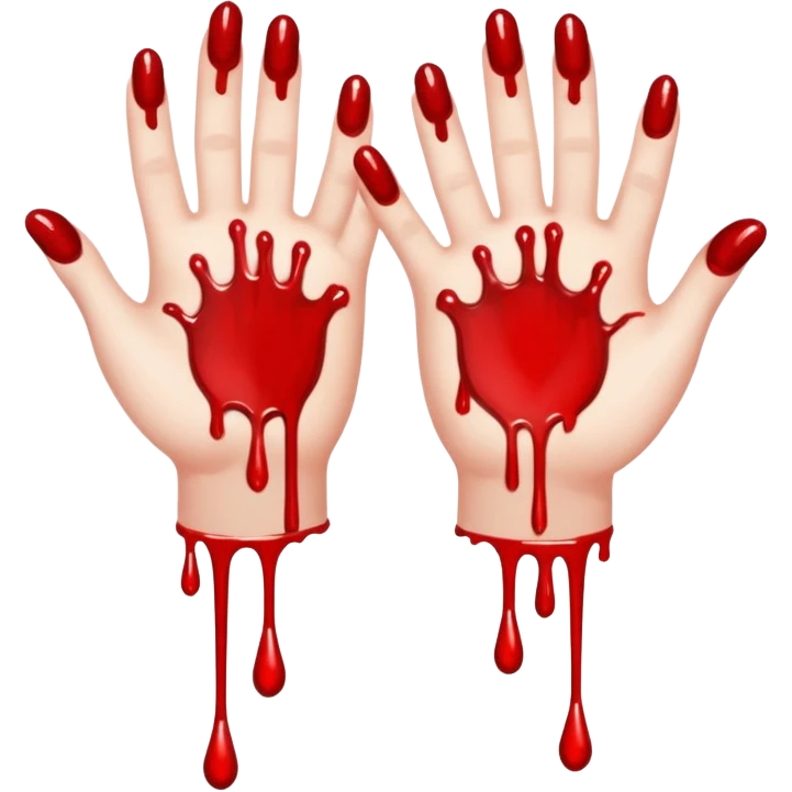 Slitting wrists emoji