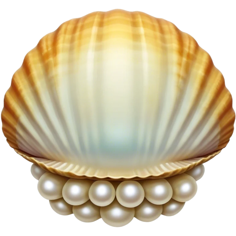 Clam with pearl emoji